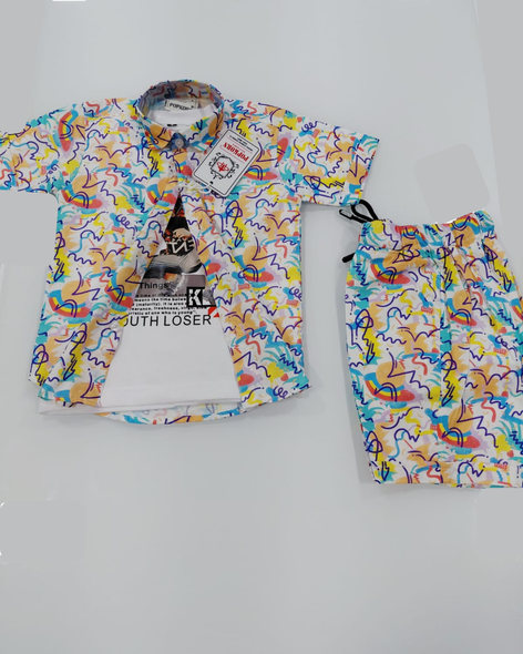 Boys Set - Blue & Yellow