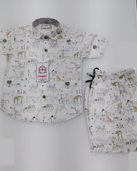Boys Set - White