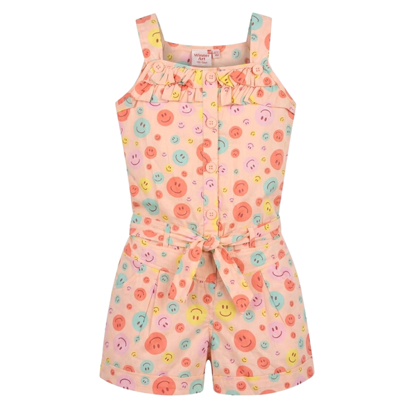 Jump Suit - Peach