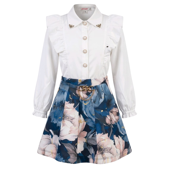 Girls Set- White