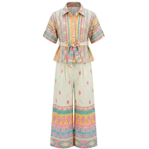 Girls Set - Pink & Yellow