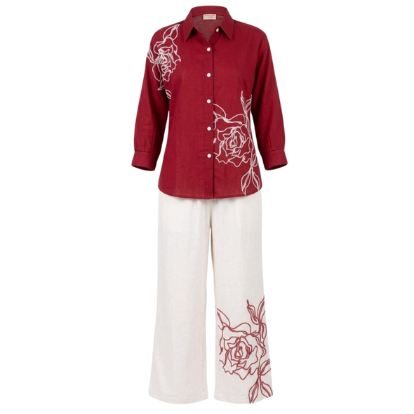 Girls Set- Maroon
