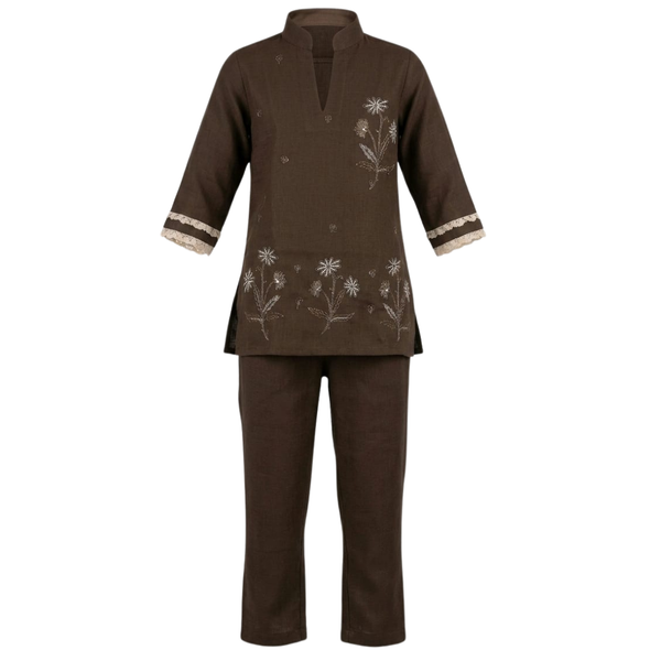 Girls Set- Brown