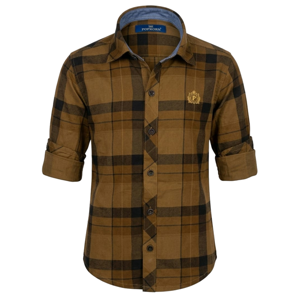 Boys Shirt - Brown
