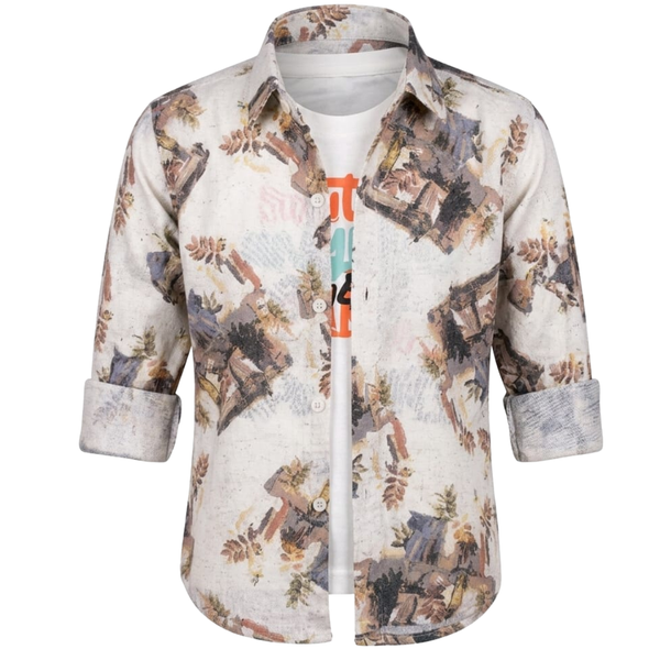 Boys Shirt - Cream