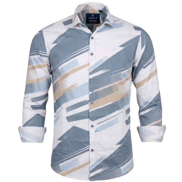Boys’ Shirt - Grey & White