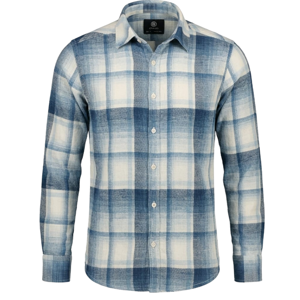 Boys Shirt - Blue Checks