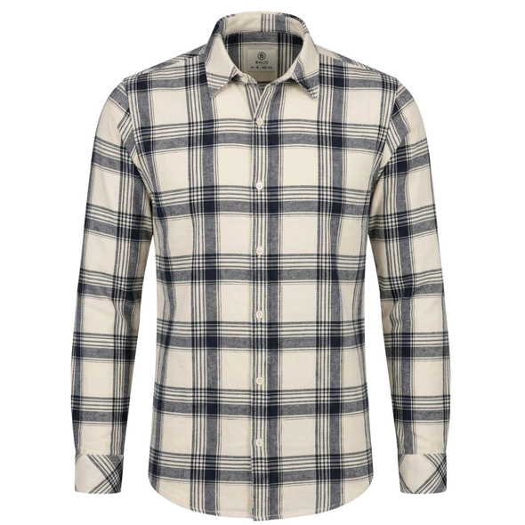 Boys Shirt - White Checks