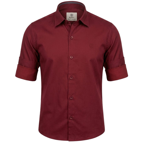 Boys Shirt - Maroon