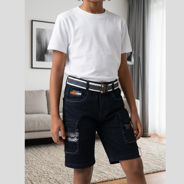 Boys Shorts - Navy
