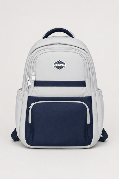 School bag-L Grey