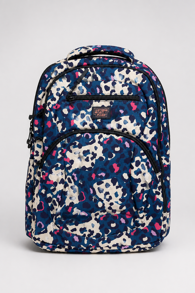 School bag-Colourful Leopard