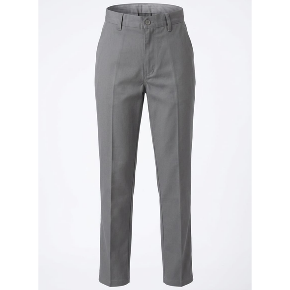 Grey Trousers - Fixed Waist