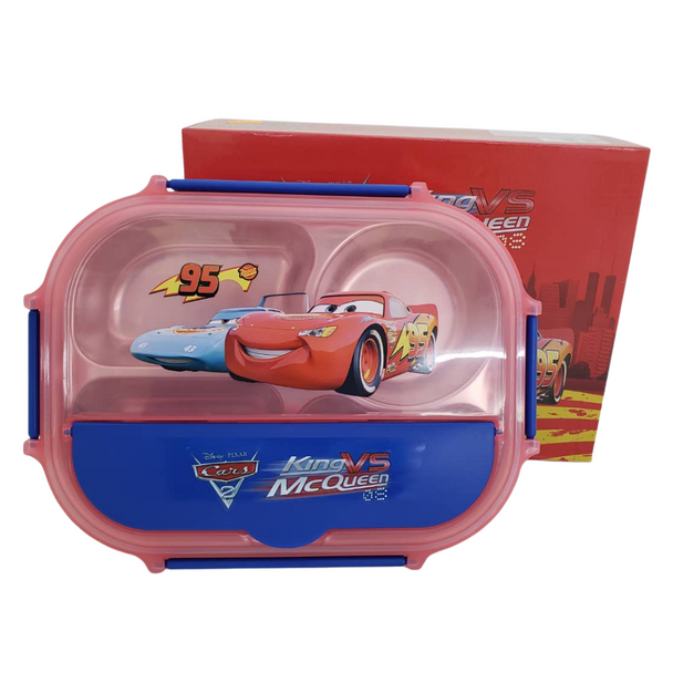 Stainless Steel Lunch Box (1300ml) - Cars