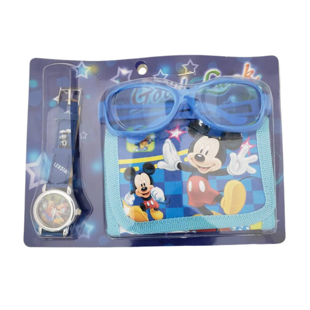 Wallet With Watch - MICKEY