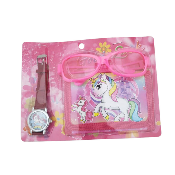 Wallet With Watch - UNICORN