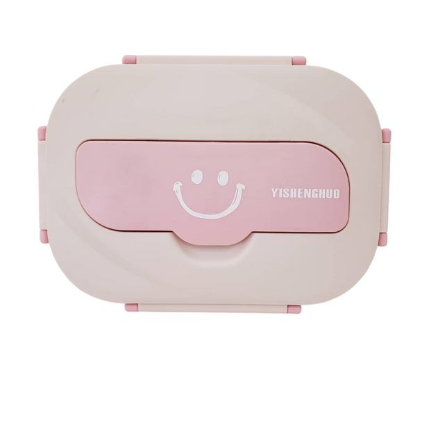 Stainless Steel Lunch Box (1000ml) -Pink