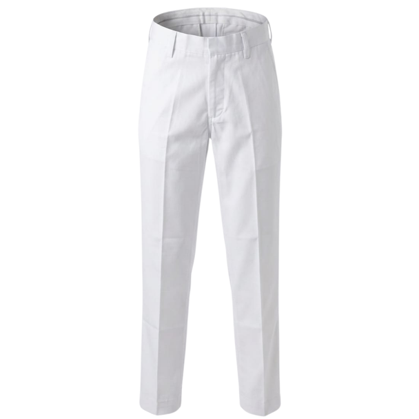 White school Trouser w/ Back Elastic