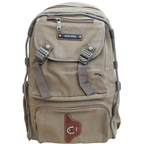 School Bag (19inch) - Khaki
