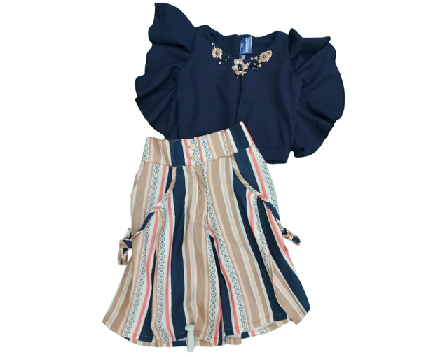 Girls Set - Navy