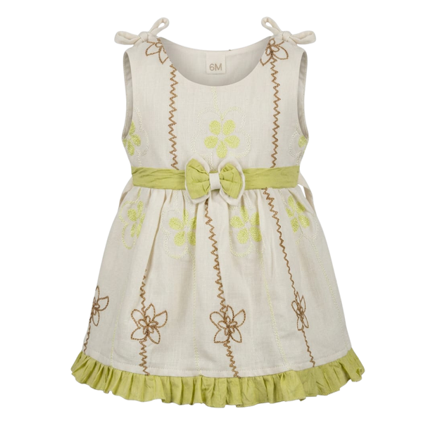 Girls Dress - White
