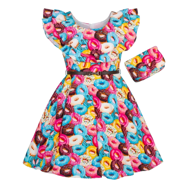 Girls Dress - Donut