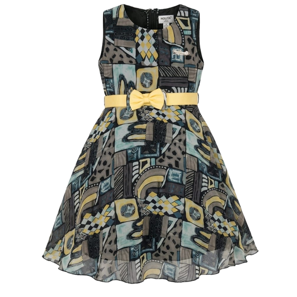 Girls Dress - Yellow