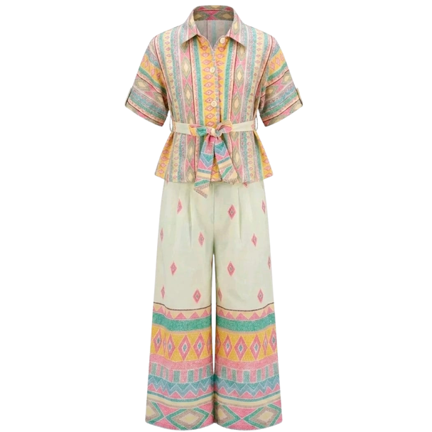 Girls Set - Pink & Yellow