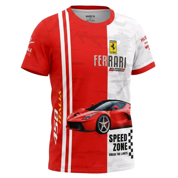 Boys T Shirt - Ferrari
