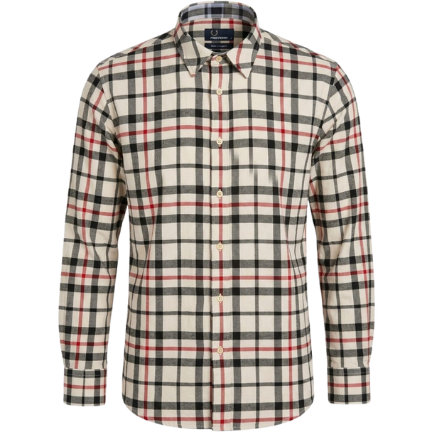 Boys Shirt - White Checks