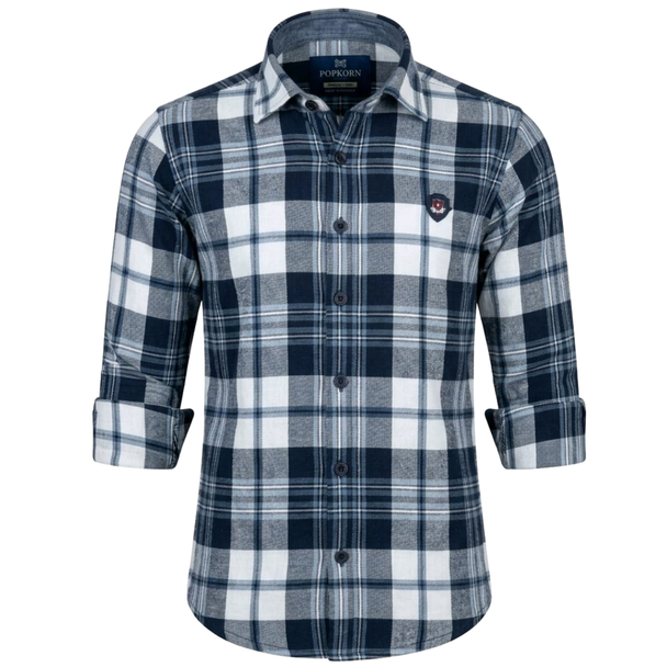 Boys Shirt - Blue Checks