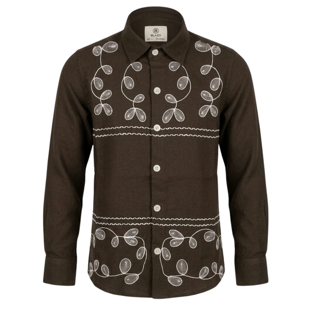 Boys Shirt - Olive Green