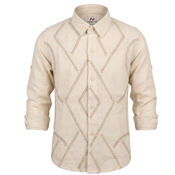 Boys Shirt - Cream