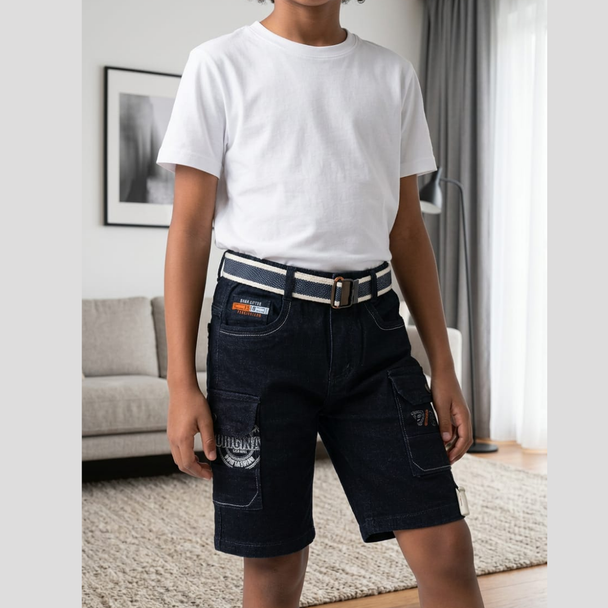 Boys Shorts - Navy