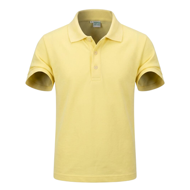 Light Yellow polo shirt