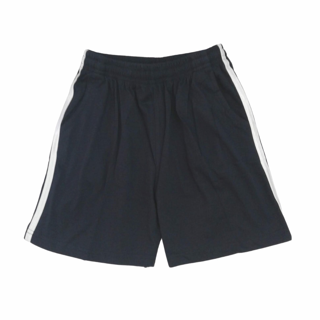 Navy Blue sports shorts w/stripe