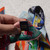 Real Mulberry Silk Headband Bag Handle Women's fashion Horse Printed Scarf