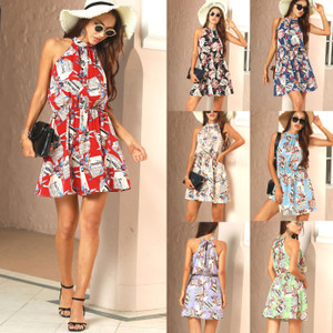 Rejea Summer Dress Elegant Sexy 2021 Fashion Flowers Boho Dress Mini Dress Vintage Sleeveless Dress Beach Casual Party Short Dress Rejea Summer Dress Elegant Sexy 2021 Fashion Flowers Boho Dress Mini Dress Vintage Sleeveless Dress Beach Casual Party Short Dress
