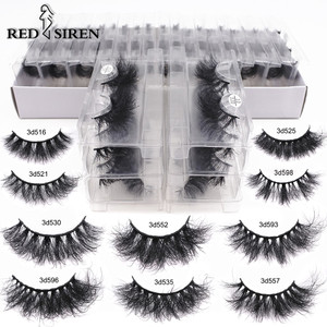 Rejea RED SIREN Mink Lashes Eyelashes Bulk 5/30/50 Pairs Soft Fluffy Messy Natural Mink Lashes Makeup Mink Eyelashes Rejea RED SIREN Mink Lashes Eyelashes Bulk 5/30/50 Pairs Soft Fluffy Messy Natural Mink Lashes Makeup Mink Eyelashes