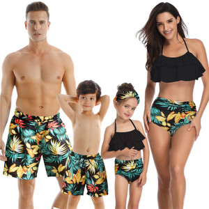 Rejea Family Matching Swimwear Women Swimsuit Mother Daughter Bikini Tanga Son Girls Bathing Swim Suit Men Shorts Maillot De Bain Rejea Family Matching Swimwear Women Swimsuit Mother Daughter Bikini Tanga Son Girls Bathing Swim Suit Men Shorts Maillot De Bain