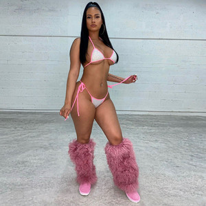Rejea sheer Mesh Rhinestones See Through 2 Piece Bikini Sets for Women Halter Beachwear Bra Tops and Strings Shorts Summer Swimsuits Rejea sheer Mesh Rhinestones See Through 2 Piece Bikini Sets for Women Halter Beachwear Bra Tops and Strings Shorts Summer Swimsuits