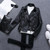 Rejea New Spring Autumn Women Short Faux PU Jacket Slim Fashion Punk Outwear Motorcycle Leather Jacket Casual Coat