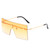 Rejea Oversized Rimless Sunglasses Fashion Women Metal Gradient Sun glasses Luxury Lady Sunglass Eyewear UV400 Shades gafas de sol