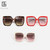 Rejea Glasses For Women New Arrival Metal Legs Oversized Square Sunglasses Luxury Branded Designer Fashion Retro sun glasses