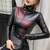 Rejea New Spring Autumn Women t-shirt Fashion Casual Long Sleeve Plus Velvet Thickening PU Leather Women Tops Rejea New Spring Autumn Women t-shirt Fashion Casual Long Sleeve Plus Velvet Thickening PU Leather Women Tops