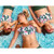Rejea Swimsuits Mom and Daughter family matching Ruffled Summer Leaf Print Bikini Set Family Look Mother and Daughter Swimwear C0314