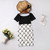 Rejea Summer Mom And Daughter Short Dress Mommy And Me Clothes Off Shoulder Printed Dresses Summer Family Matching Outfits Vestido