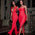 Rejea Ruched Sheer Sexy Party Dress Women Strapless Slit Long Maxi Dress Elgant Summer Autumn Bodycon Club Wear Vestidos