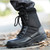 Rejea Fashion Men Boots Winter Outdoor Leather Military Boots Breathable Army Combat Boots Plus Size Desert Boots Men Hiking Shoes385