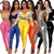 Rejea Fall Women PU Leather Pants Button Zippers Faux PU Leather Capris High Elasticity Trousers Faux Leather Long Pants Plus Size 3XL